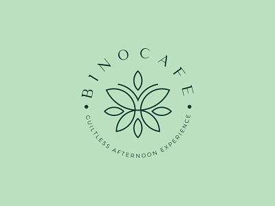 BUTTERFLY LOGO DESIGN brand branding butterfly cafe coffee design green health leaf logo logodesign minimal print tea