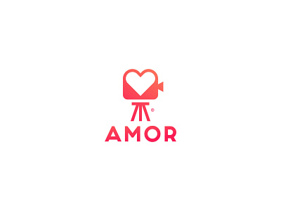 Amor Logo Design amor brand identity branding design heart icon logo logodesign love minimal symbol