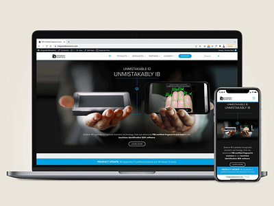 integratedbiometrics.com redesign