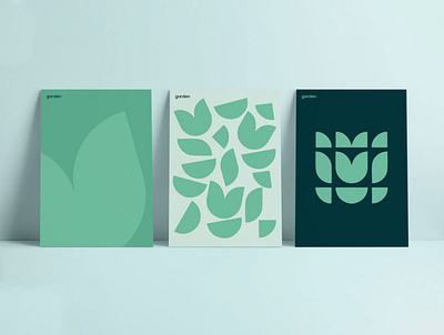 Garden branding design icon illustrator logo typography ui ux vector web