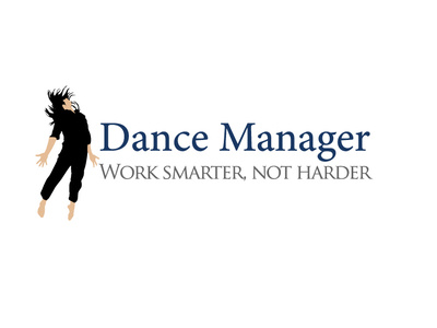 Dance graphic logo vector