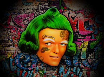 Oompa Loompa Remix Art Collab w/ SinysterSounds design funny funny illustration hip hop meme oompa loompa remix willy wonka