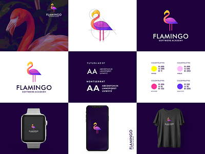 FLAMINGO logo concept