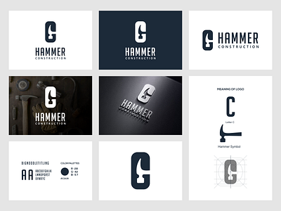 HAMMER logo concept brand branding design graphic design illustration logo motion graphics ui ux vector
