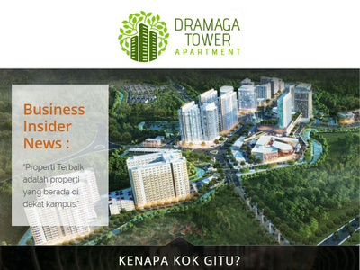 Dramaga Tower Landing Page