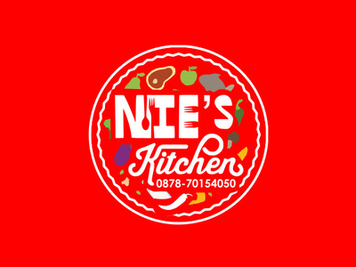 Nies Kitchen Logo corel draw coreldraw logo logo design logodesign vector