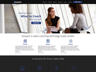 Xvoyant Homepage