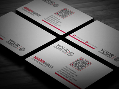 Creative Corporate Business Card 1 2 side 300 dpi business card cmyk corporate creative design modern print ready