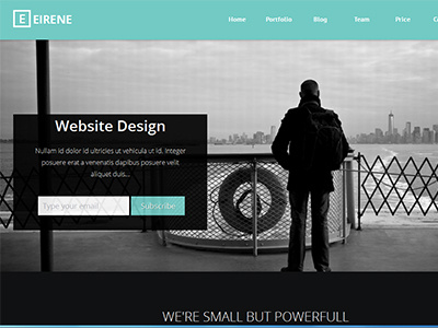 Eirene - Responsive HTML theme backstretch bootstrap eirene gmap html jquery responsive theme twitter