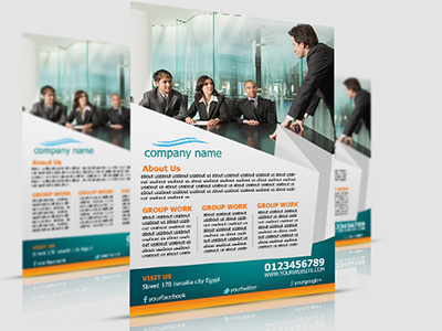 Corporate Product Flyer business business flyer company company flyer corporate corporate flyer design double side