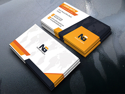 Corporate Business Card business card creative designer modern print