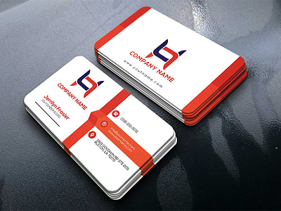 Corporate Business Card business card colourful corporate creative design elegant