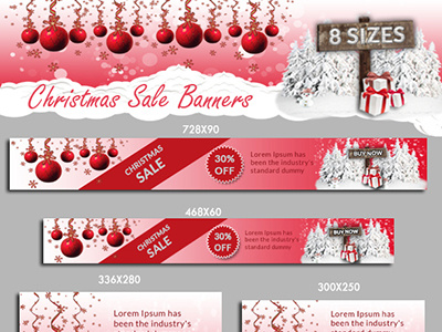 Christmas Sale Banners Vol.2