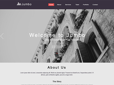 Jumbo - PSD template