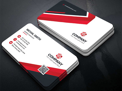 Corporate Business Card business card clean corporate creative design