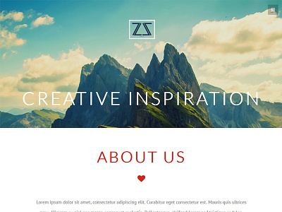 ZA. Studio - Responsive One Page Template about business clean css3 html5 js moderm one page portfolio product responsive