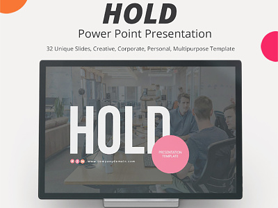 Hold Power Point Presentation Template abstract analysis animated biz business chart clean company conference corporate powerpoint ppt