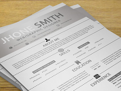 Simple Resume + Cover Letter + Business Card 8.5x11 8.75x11.25 a4 black business card clean clean resume cover letter cv print ready resume us paper