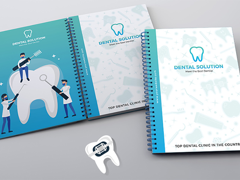Dental Prescription Pad Book & Envelope by CodeGrape on Dribbble