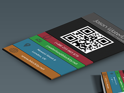 Corporate Business Card - Blockity