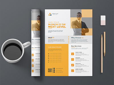 Corporate Flyer Design advertising agency bundle business conference corporate customizable flyer