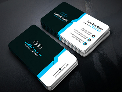 Corporate Business Card business card creative graphic modern print professional