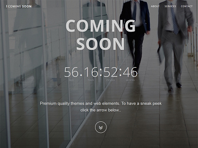 Coming Soon - Count Down - Mini-site