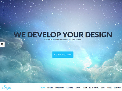 Skyes - Multiporpose Retina HTML5 Template app business clean elegant html template landing page marketing modern one page responsive