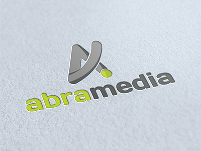 Abra Media A Letter Logo ai brand cdr creative design eps logo media sign vector