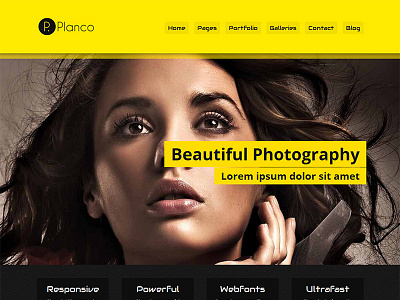 Planco - responsive WordPress Portfolio Theme business css3 html5 portfolio responsive theme wordpress