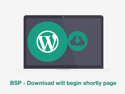 BSP - Download Will Begin Shortly Page advertisement bsp download link plugin portfolio shortly page wordpress