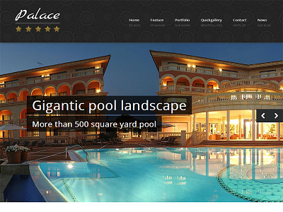 Palace - Responsive WordPress Hotel Theme bed and breakfast golf hotel motel resort spa travel wordpress