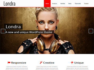 Londra - Responsive Multipurpose Theme business multipurpose portfolio responsive theme wordpress