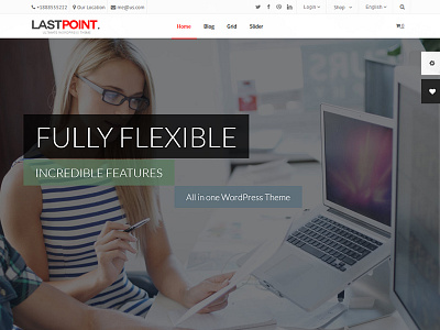 LastPoint WordPress Theme business composer ecommerce minimal theme visual woocommerce wordpress wp
