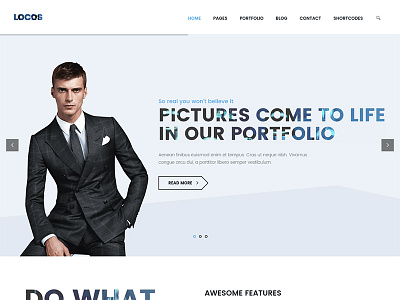 Locos Bootstrap Business Creative Theme
