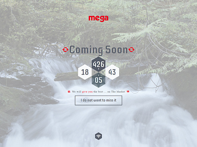 Mega Coming Soon HTML Template ajax business coming customizable flat html mailchimp multipurpose onepage responsive soon template