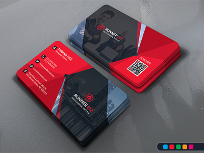 Corporate Business Card by CodeGrape on Dribbble