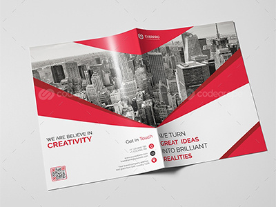 Bi-Fold Brochure 300dpi bifold brochure cmyk corporate creative help print psd