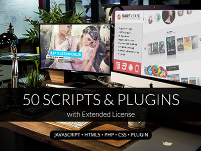 50 Scripts & Plugins with Extended License – Only $29 code css html5 javascript php plugin script