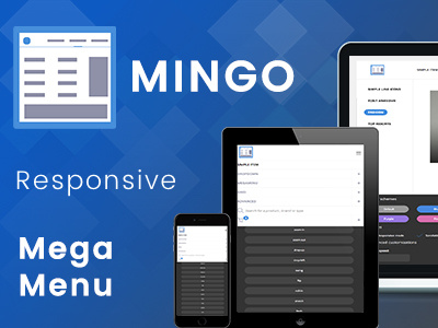 Mingo - Responsive Jquery Mega Menu Plugin