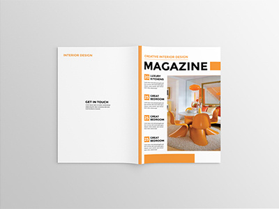 Magazine Design v2 cover design fashion graphic magazine psd template