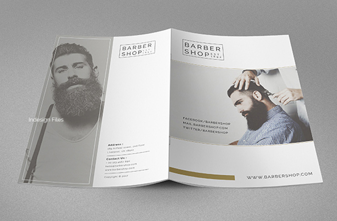 Multipurpose Barbershop Brochure by CodeGrape on Dribbble