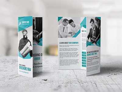 Trifold Brochure brochure creative editable indesign magazine promotion template trifold