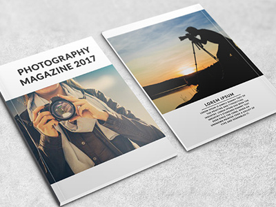 Photography Magazine - 16 Pages 300dpi camera cymk indesign magazine photo photography print