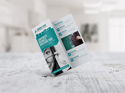 Trifold Brochure a4 brochure business corporate creative indesign photoshop pro professional trifold usletter