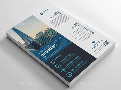 Corporate Business Flyer computer corporate flyer internet liflet poster stationery