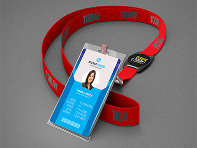 Office ID Card branding card id office professional psd