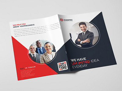 Bi-Fold Brochure Design awesome bifold brochure business corporate