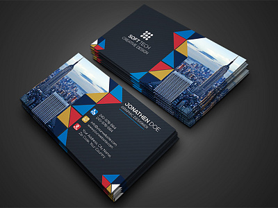 Corporate Business Card 300dpi business card corporate creative print