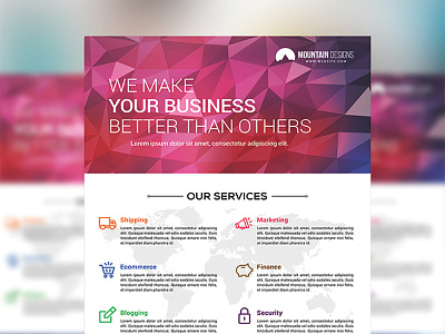 Creative Corporate Flyer business corporate creative elegant flyer